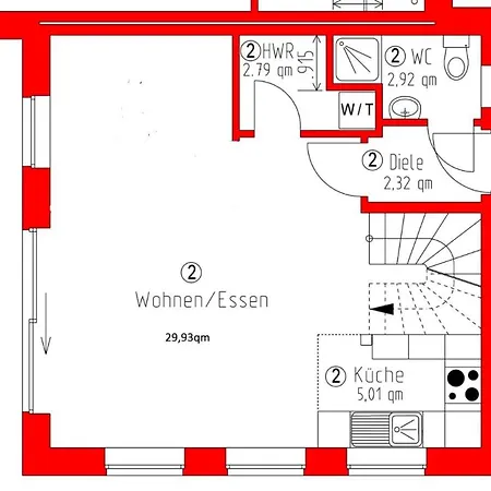Ferienhaus Siedlerstrasse Lejlighed