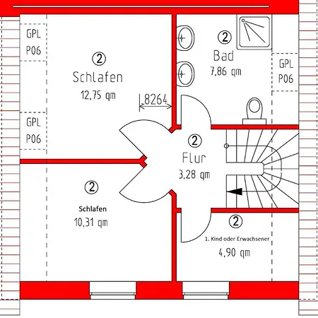 Lejlighed Ferienhaus Siedlerstrasse *